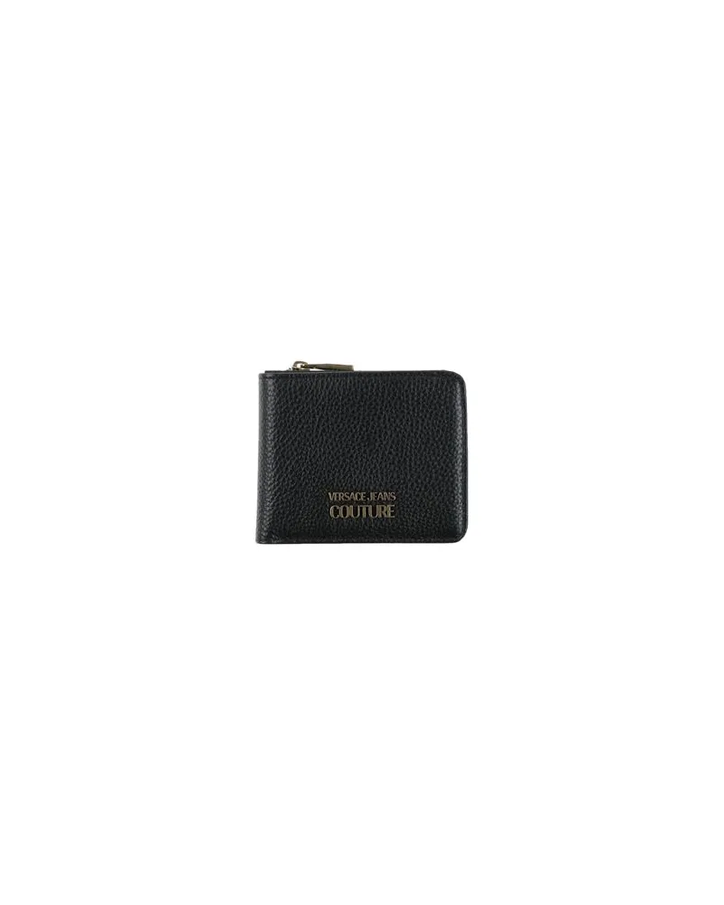 Versace Jeans Kleinlederwaren - Brieftaschenauf YOOX.COM Schwarz