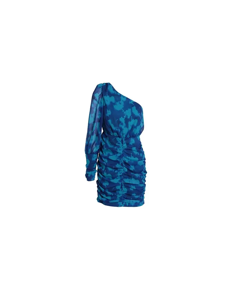 Topshop KLEIDER - Mini-Kleiderauf YOOX.COM Blau