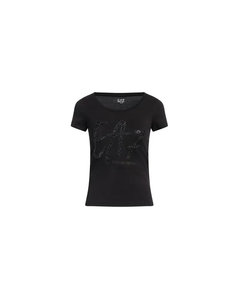 EA7 TOPS - T-shirtsauf YOOX.COM Schwarz