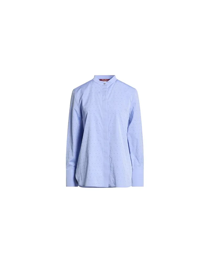 Max Mara TOPS - Hemdenauf YOOX.COM Hellblau