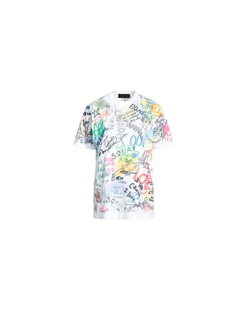 Dsquared2 TOPS - T-shirtsauf YOOX.COM Weiß