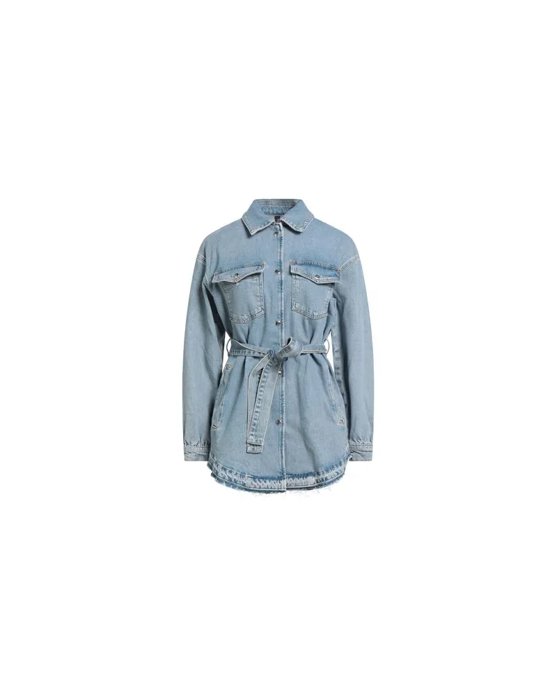 Liu Jo JACKEN & MÄNTEL - Jeansjacken/Mäntelauf YOOX.COM Blau