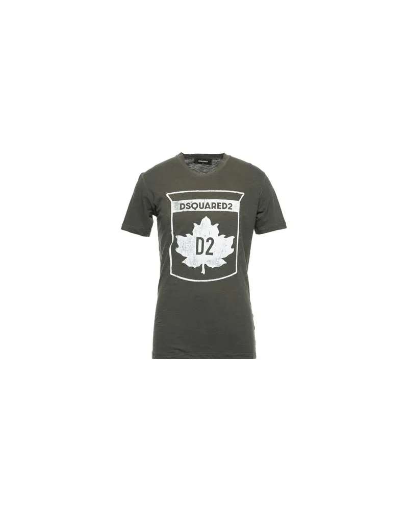 Dsquared2 TOPS - T-shirtsauf YOOX.COM Militärgrün