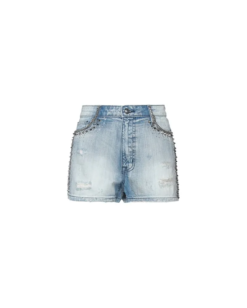 MET  HOSEN & RÖCKE - Jeansshortsauf YOOX.COM Blau