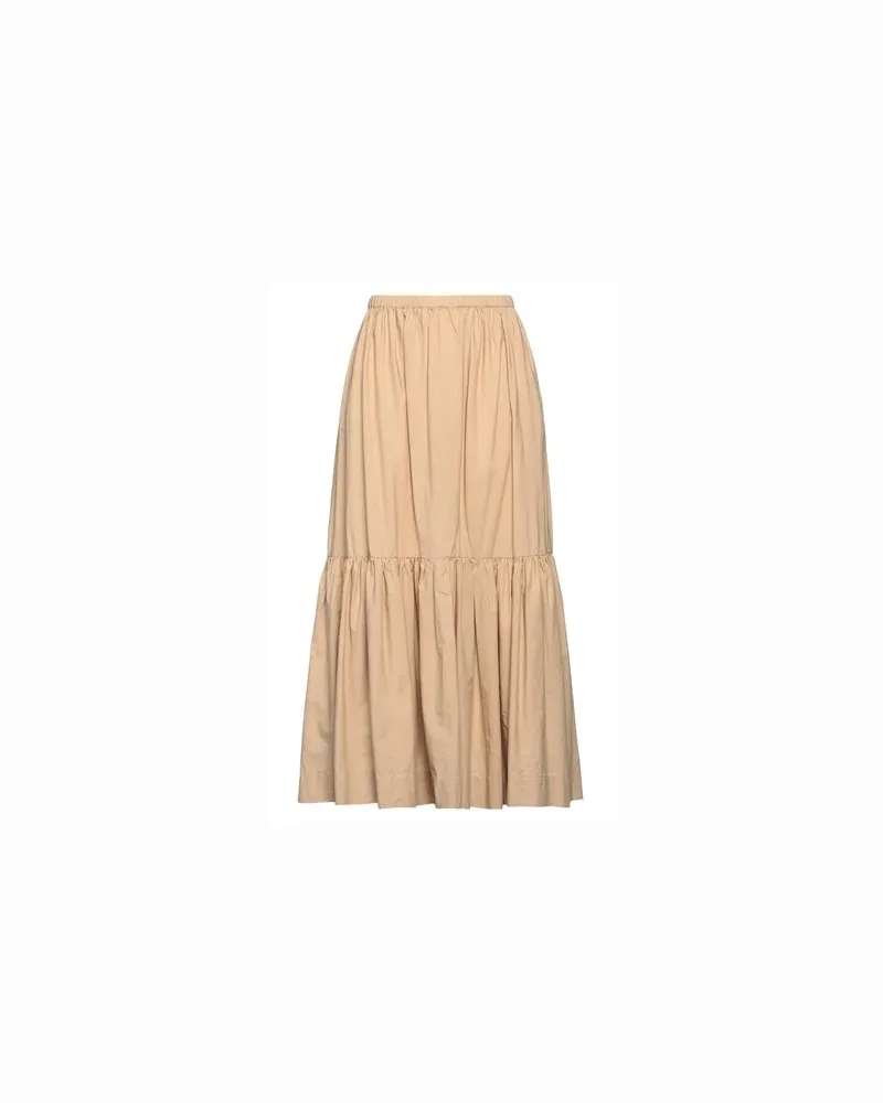 Ganni HOSEN & RÖCKE - Maxi-Röckeauf YOOX.COM Beige
