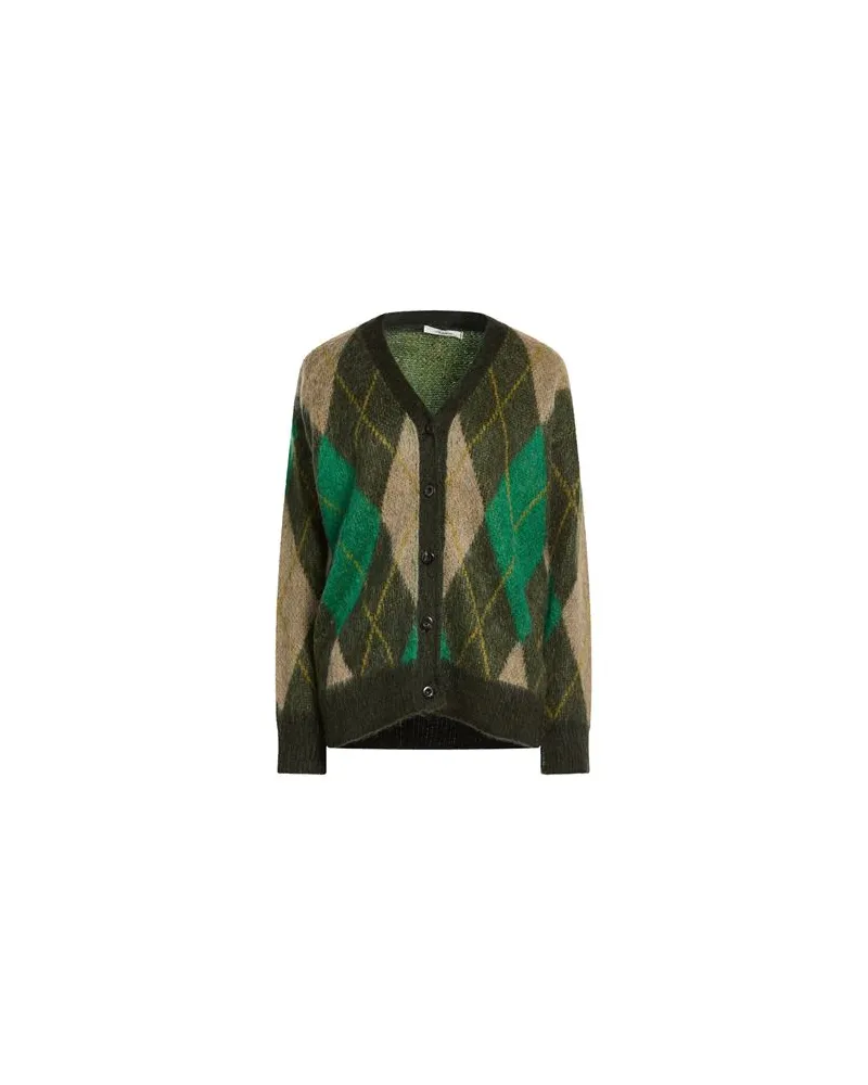 Maliparmi STRICKWAREN - Strickjackenauf YOOX.COM Dunkelgrün