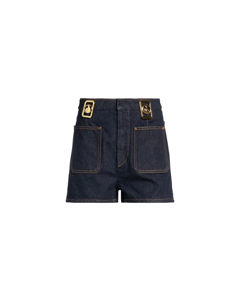 Lanvin HOSEN & RÖCKE - Jeansshortsauf YOOX.COM Blau