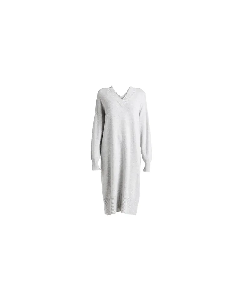 Wild Cashmere KLEIDER - Midi-Kleiderauf YOOX.COM Hellgrau