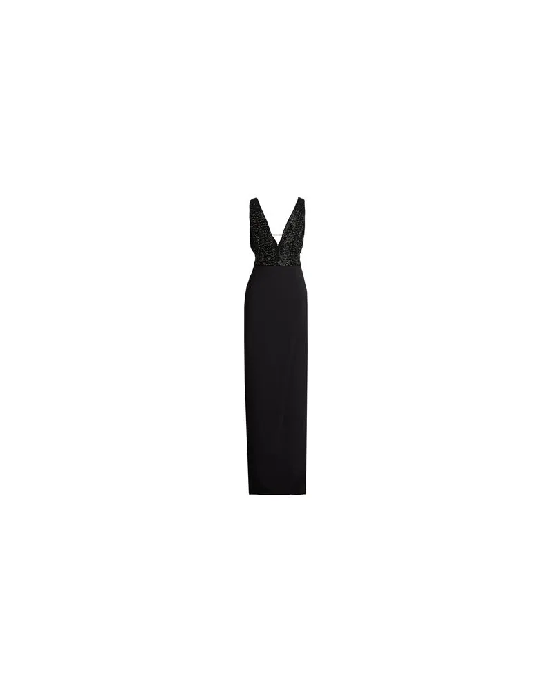 Elisabetta Franchi RED CARPET - KLEIDER - Maxi-Kleiderauf YOOX.COM Schwarz