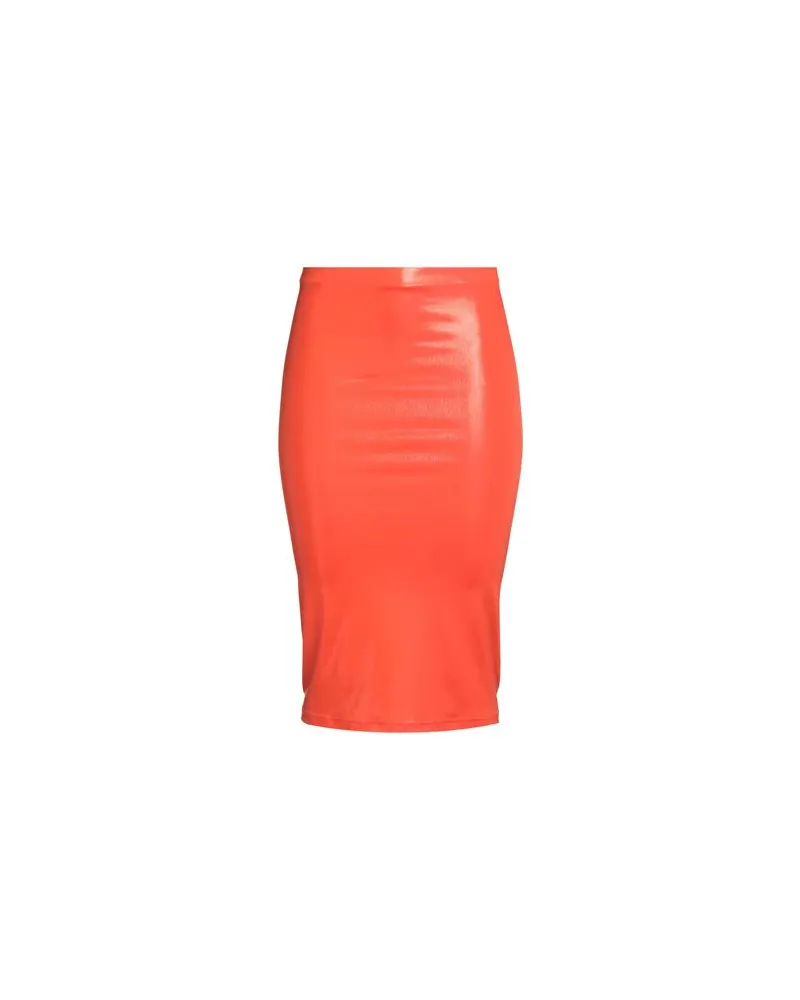 Pinko HOSEN & RÖCKE - Midi-Röckeauf YOOX.COM Orange