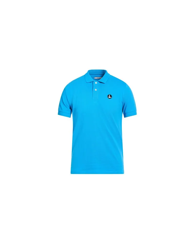 AT.P.CO TOPS - Poloshirtsauf YOOX.COM Azurblau