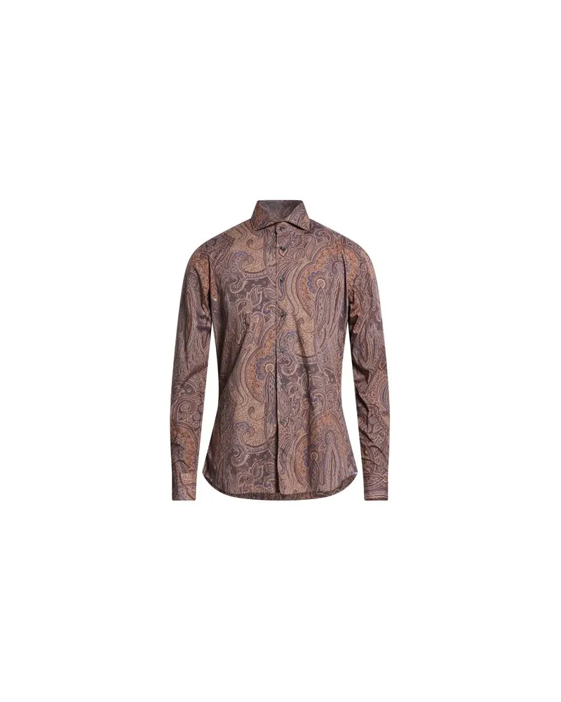 XACUS TOPS - Hemdenauf YOOX.COM Braun