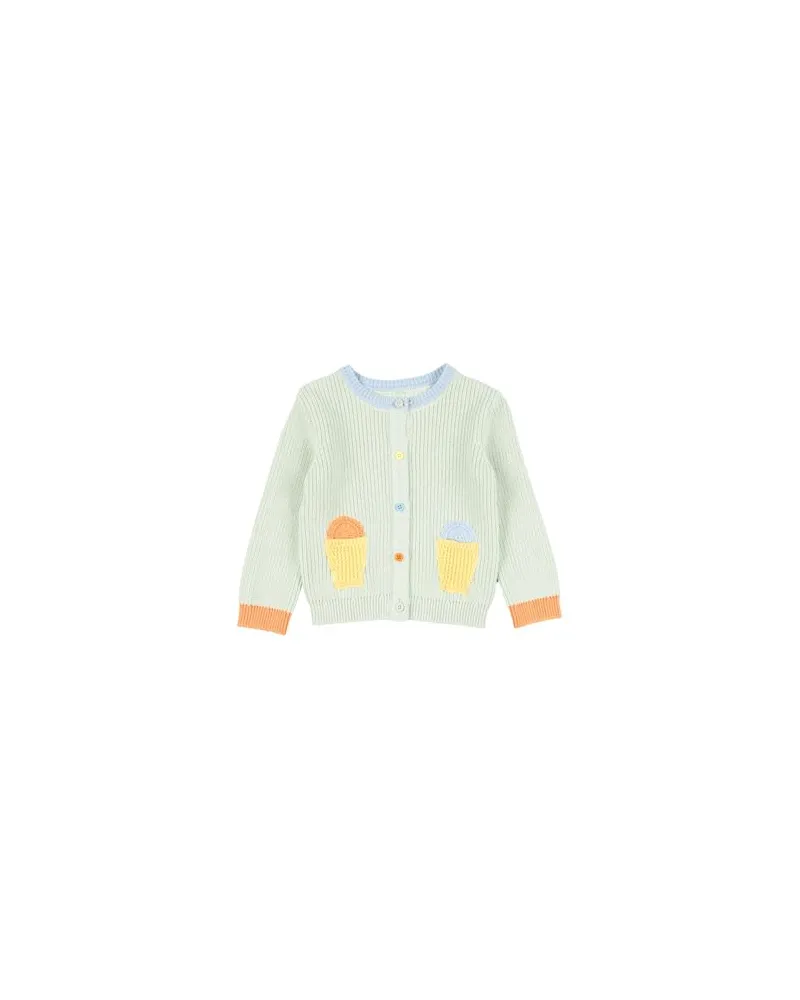 Stella McCartney Kids STRICKWAREN - Strickjackenauf YOOX.COM Säuregrün