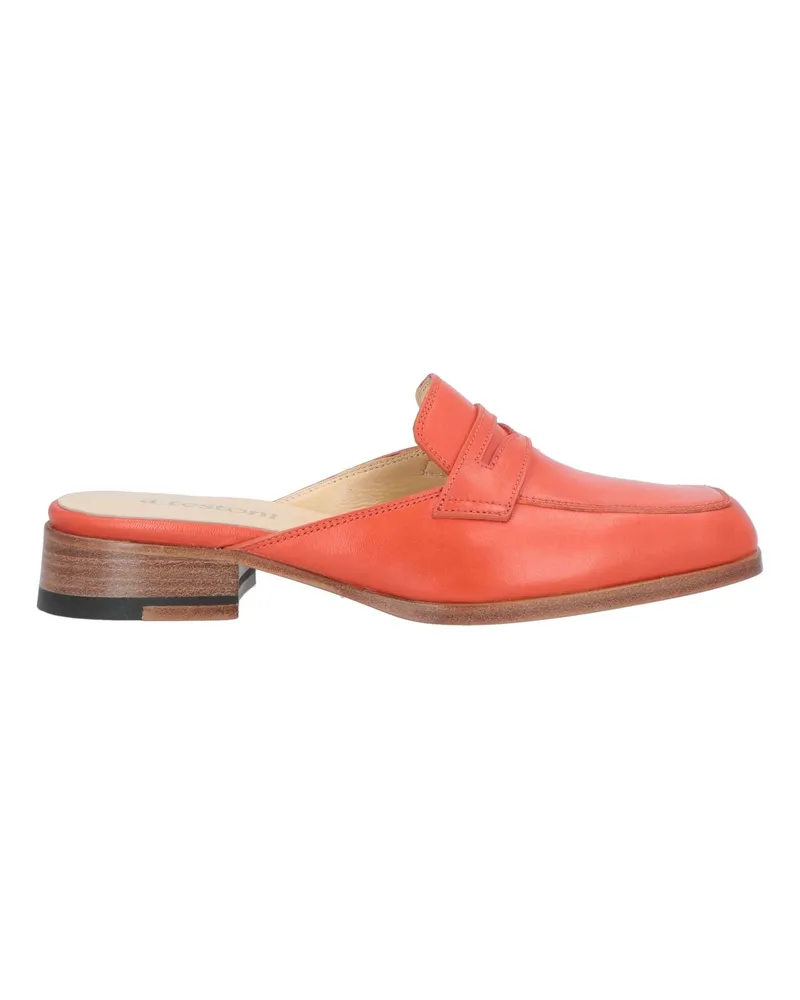 A.Testoni Mules & Clogs Orange