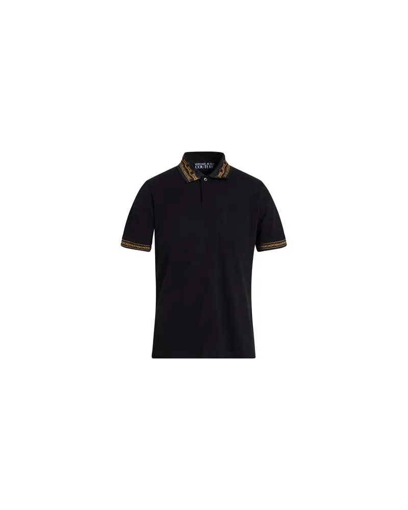 Versace Jeans TOPS - Poloshirtsauf YOOX.COM Schwarz