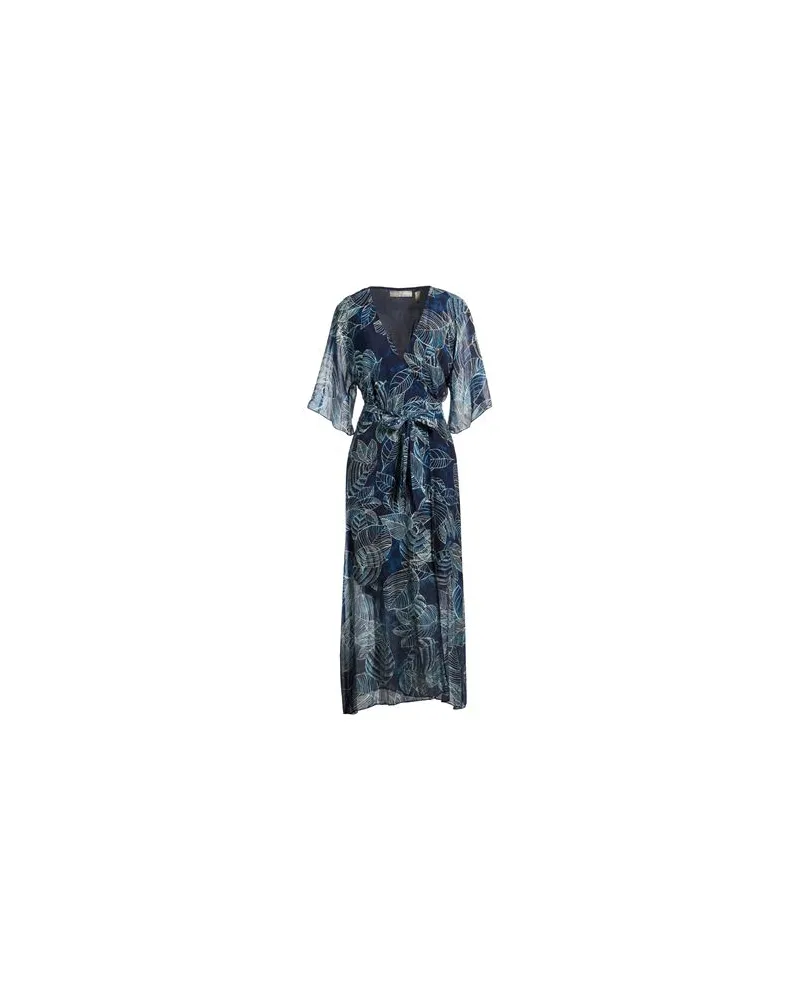 Guess KLEIDER - Maxi-Kleiderauf YOOX.COM Marineblau