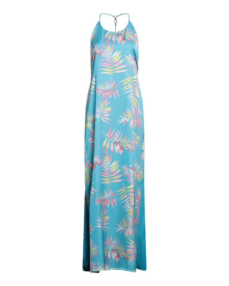 FELEPPA Maxi-Kleid Azurblau