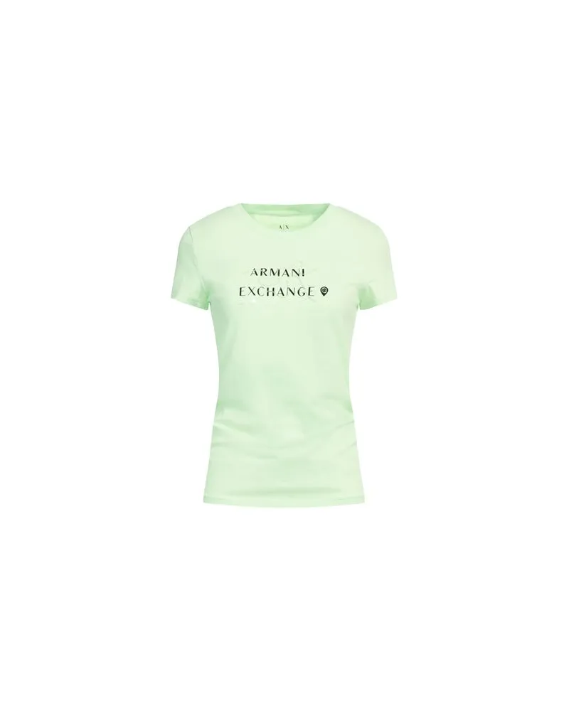 Armani Exchange TOPS - T-shirtsauf YOOX.COM Limettengrün