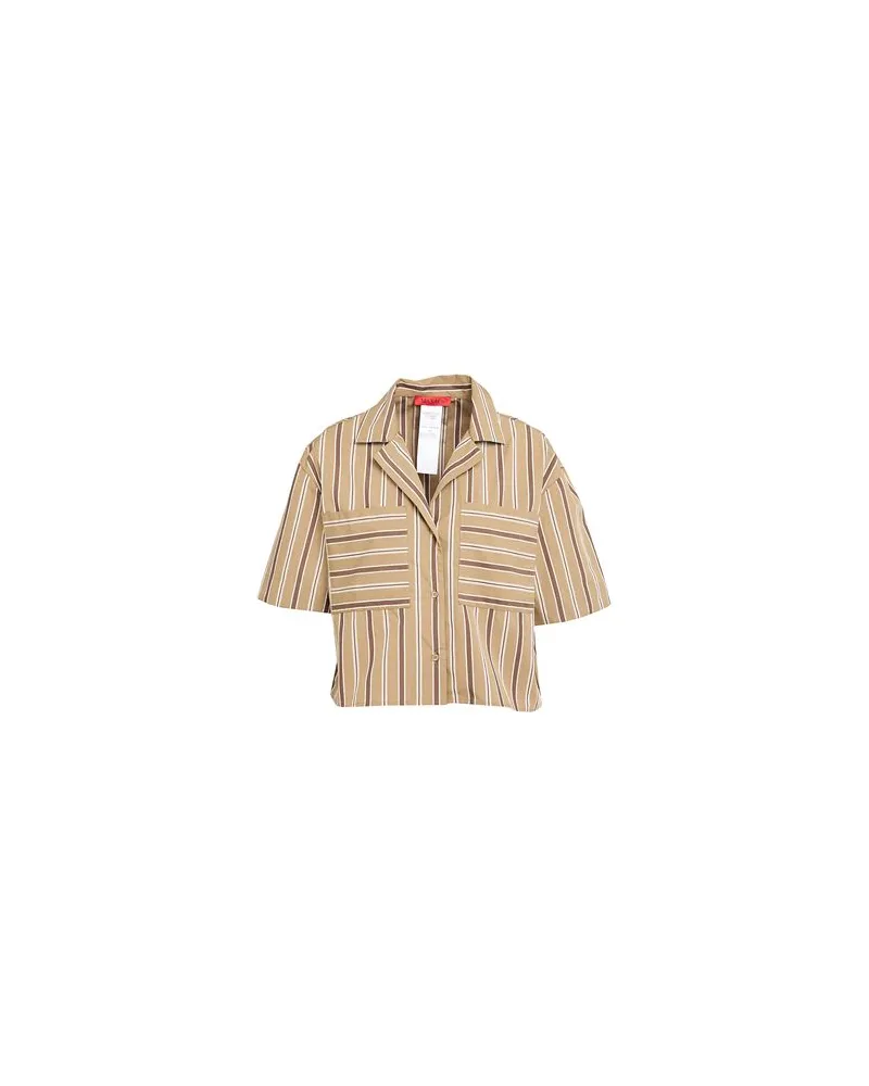 MAX&Co. BRUNNER  - TOPS - Hemdenauf YOOX.COM Khaki