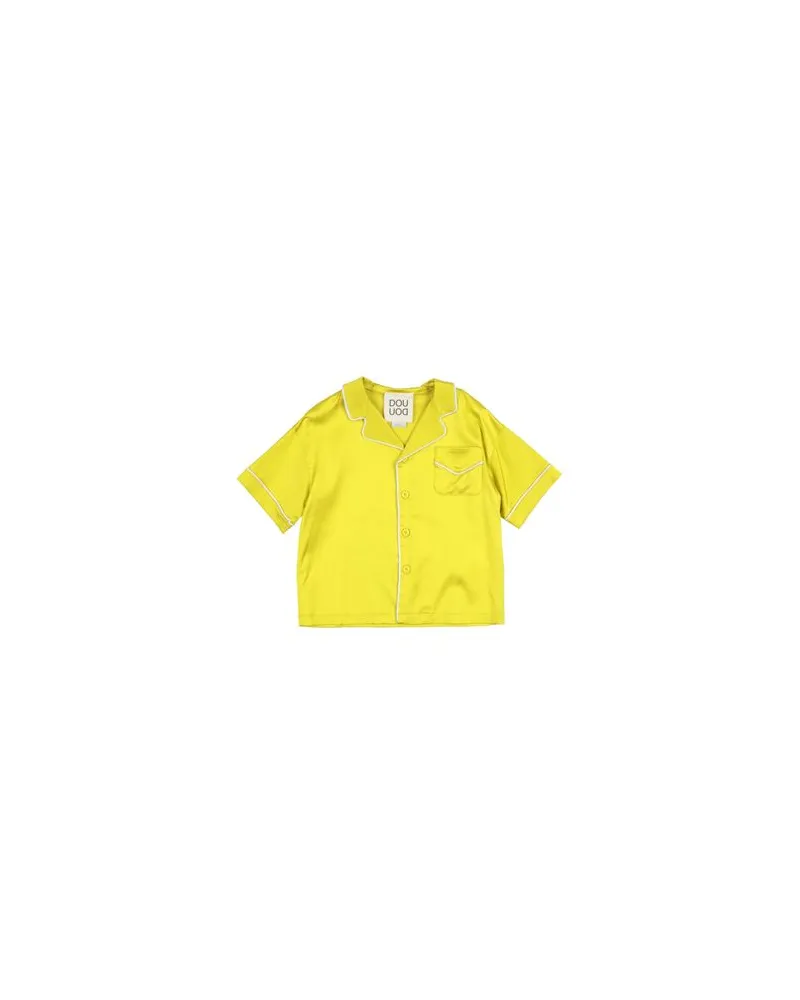 DOUUOD TOPS - Hemdenauf YOOX.COM Limettengrün