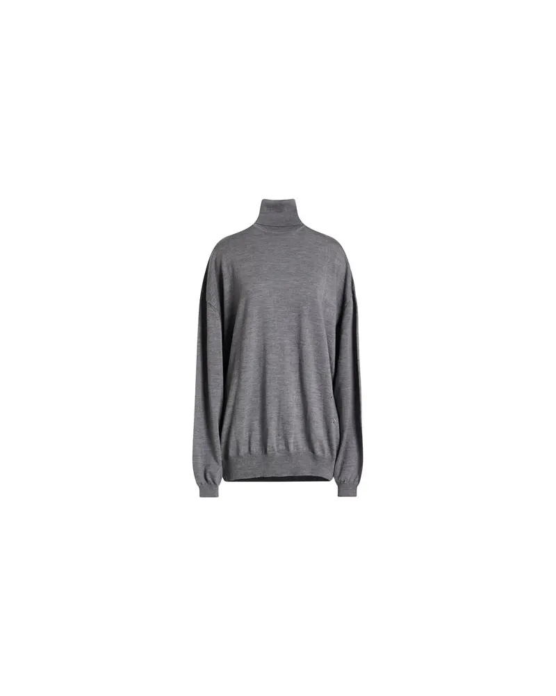 Moschino COUTURE - STRICKWAREN - Rollkragenpulloverauf YOOX.COM Grau