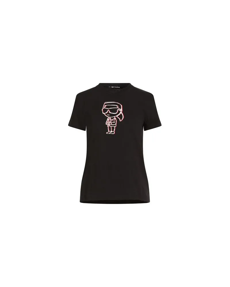 Karl Lagerfeld TOPS - T-shirtsauf YOOX.COM Schwarz