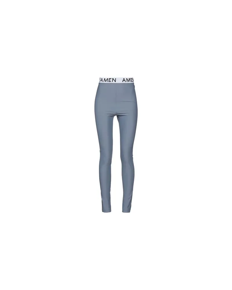 Amen HOSEN & RÖCKE - Leggingsauf YOOX.COM Grau