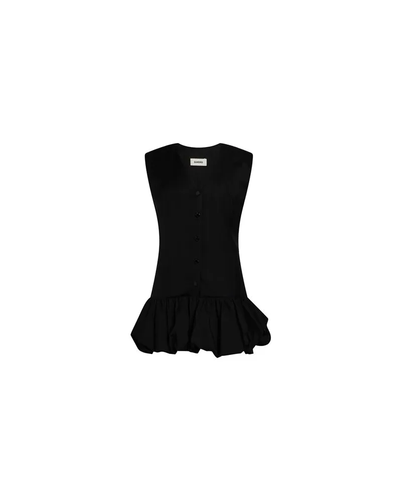 Sandro KLEIDER - Mini-Kleiderauf YOOX.COM Schwarz