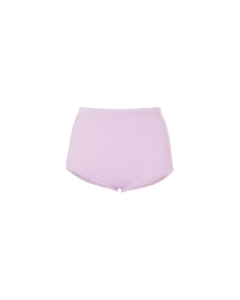 8 by Yoox RIBBED KNIT CULOTTE  - HOSEN & RÖCKE - Shorts & Bermudashortsauf YOOX.COM Malve