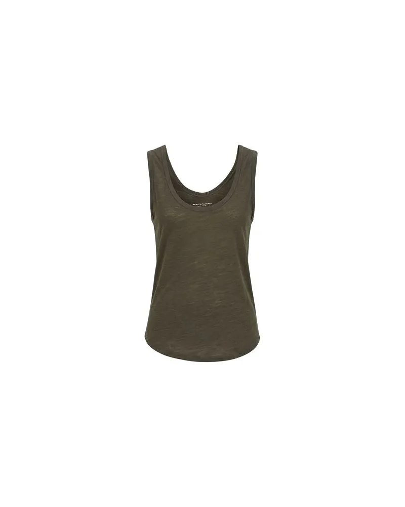 Majestic TOPS - Tank Topsauf YOOX.COM Militärgrün