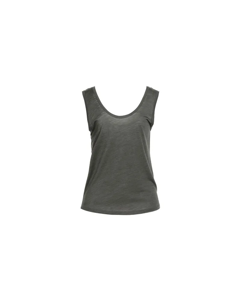 Majestic TOPS - Tank Topsauf YOOX.COM Dunkelgrün