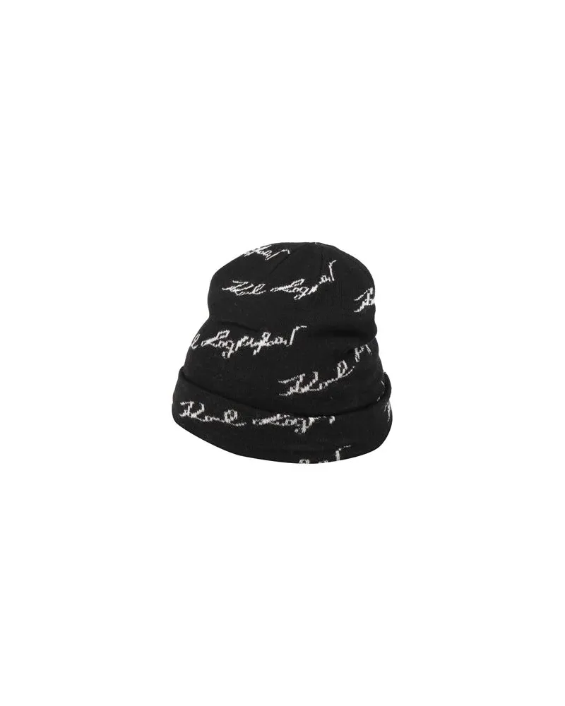 Karl Lagerfeld ACCESSOIRES - Mützen & Hüteauf YOOX.COM Schwarz