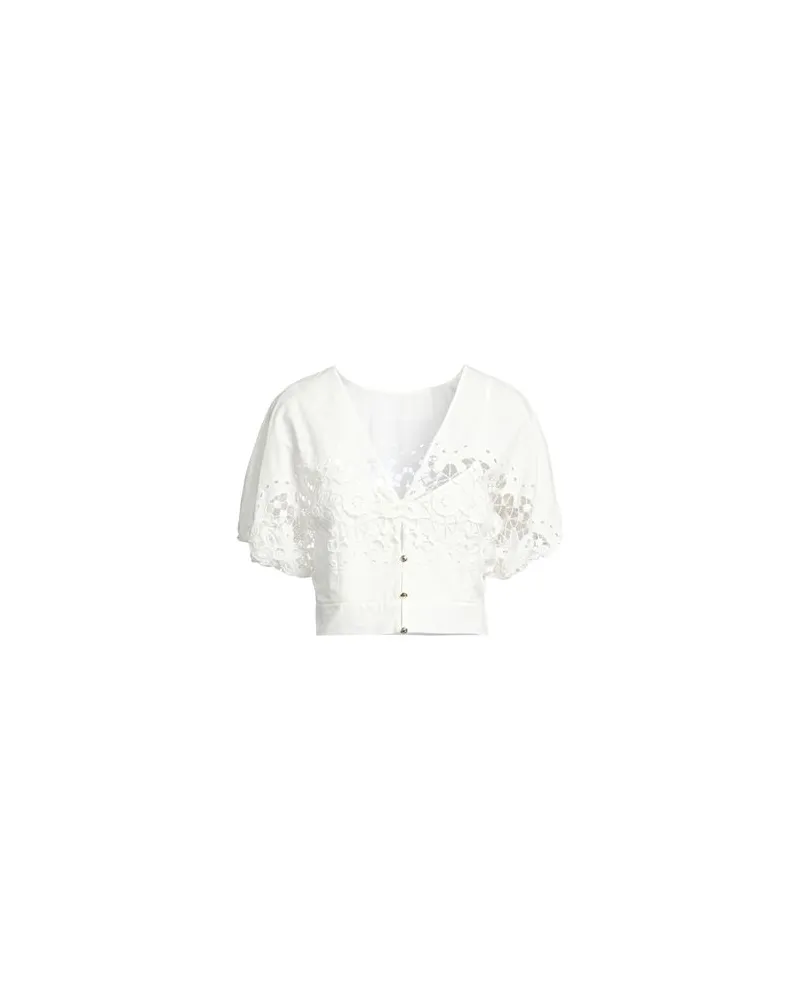 Patrizia Pepe TOPS - Hemdenauf YOOX.COM Weiß