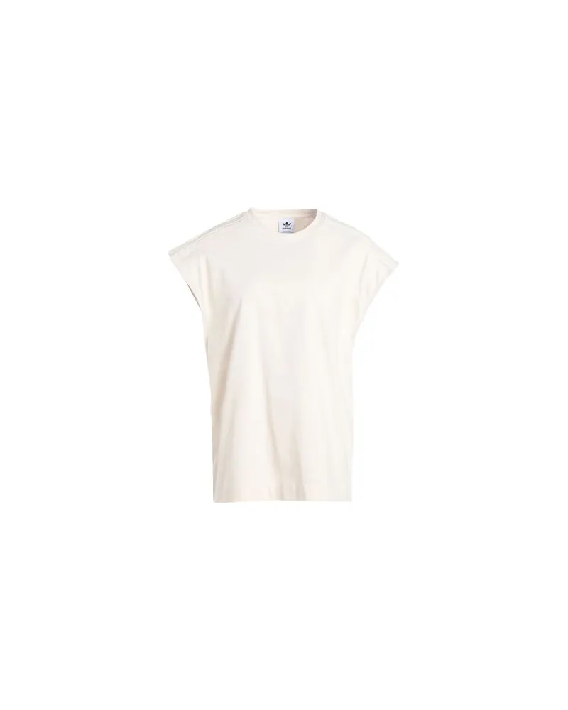 adidas TEE  - TOPS - T-shirtsauf YOOX.COM Elfenbein