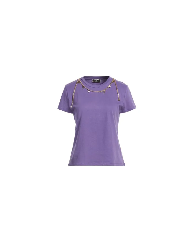 Elisabetta Franchi TOPS - T-shirtsauf YOOX.COM Violett