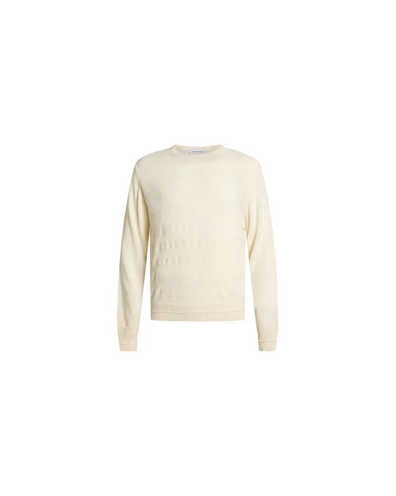 Manuel Ritz STRICKWAREN - Pulloverauf YOOX.COM Cremeweiß