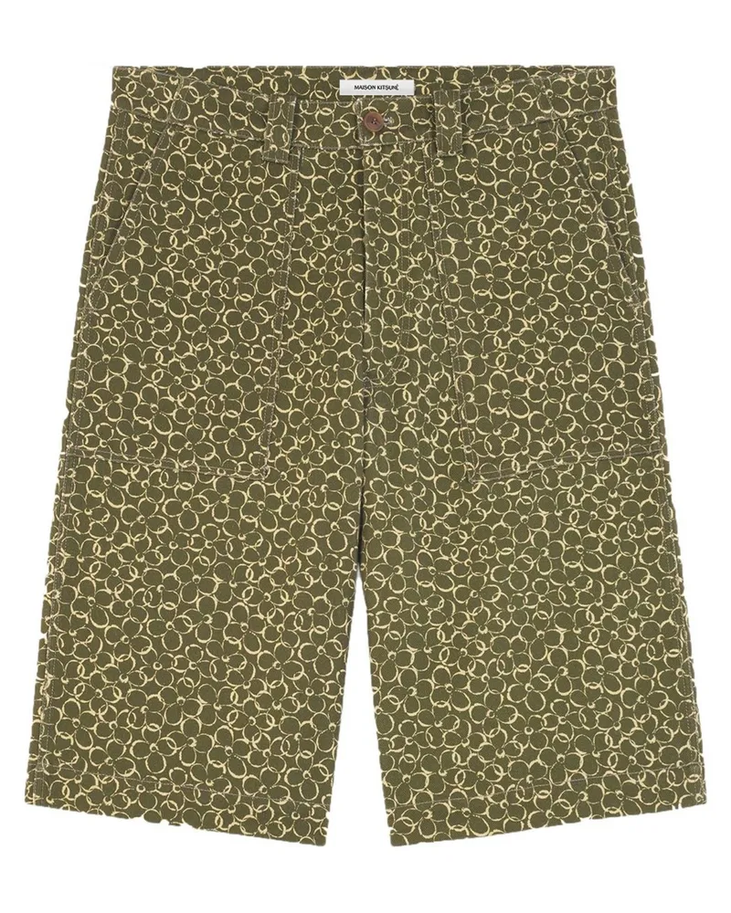 Kitsuné Shorts & Bermudashorts Grün