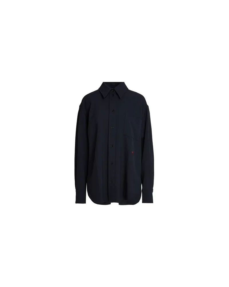 Victoria Beckham TOPS - Hemdenauf YOOX.COM Marineblau