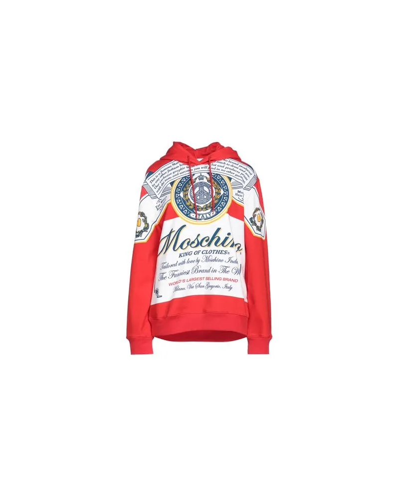 Moschino TOPS - Sweatshirtsauf YOOX.COM Rot