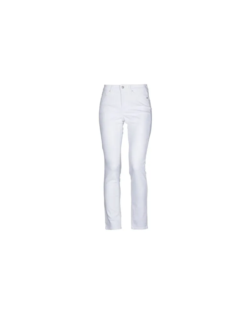 Cambio HOSEN & RÖCKE - Jeanshosenauf YOOX.COM Weiß