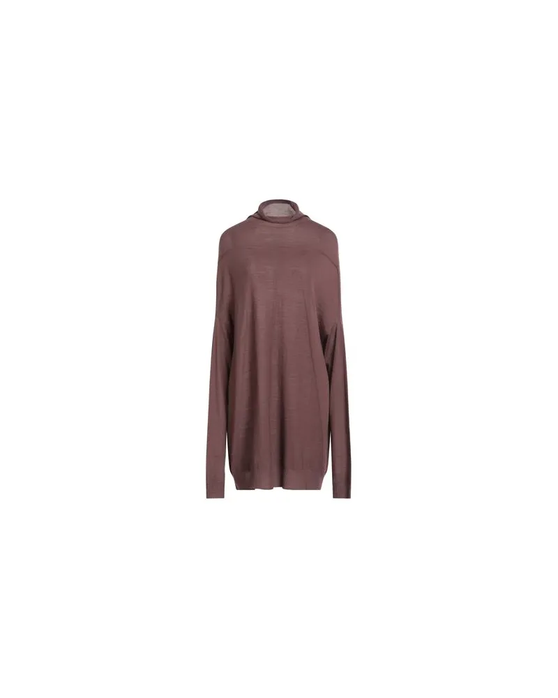 Rick Owens STRICKWAREN - Rollkragenpulloverauf YOOX.COM Braun