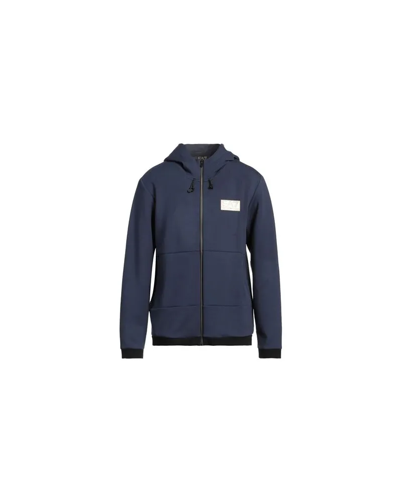 EA7 TOPS - Sweatshirtsauf YOOX.COM Marineblau