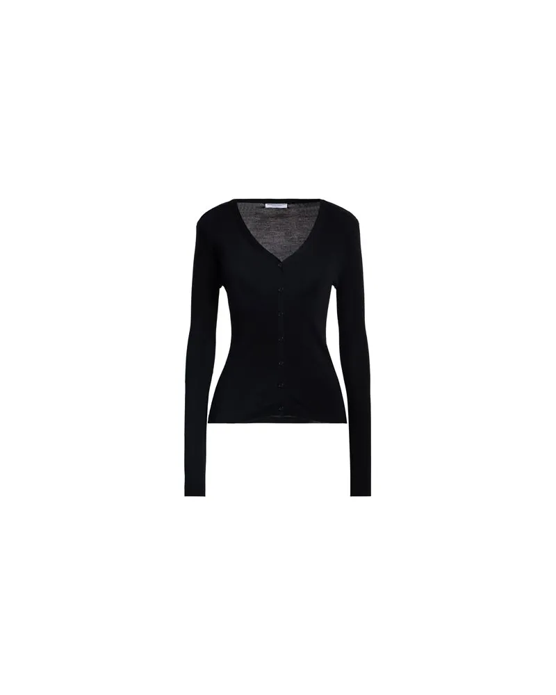 Majestic STRICKWAREN - Strickjackenauf YOOX.COM Schwarz