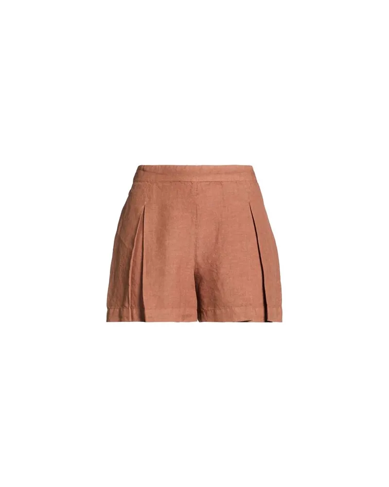 120% Lino HOSEN & RÖCKE - Shorts & Bermudashortsauf YOOX.COM Hellbraun