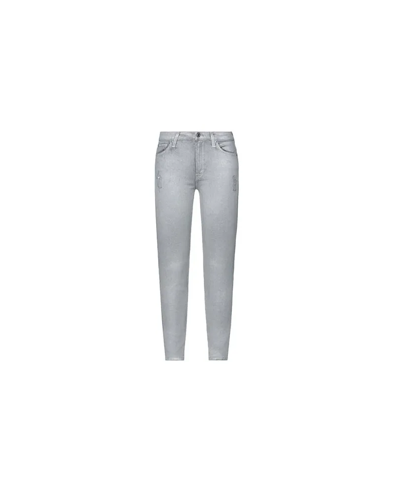 7 for all mankind HOSEN & RÖCKE - Jeanshosenauf YOOX.COM Silber