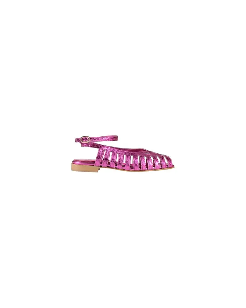 Divine Follie SCHUHE - Sandalenauf YOOX.COM Fuchsia