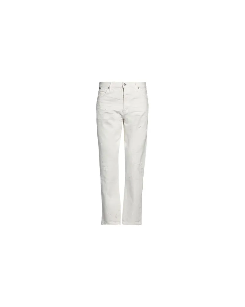 Tom Ford HOSEN & RÖCKE - Jeanshosenauf YOOX.COM Weiß