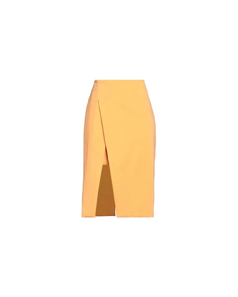 Maje HOSEN & RÖCKE - Midi-Röckeauf YOOX.COM Mandarine