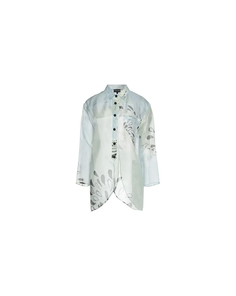 Giorgio Armani TOPS - Hemdenauf YOOX.COM Himmelblau