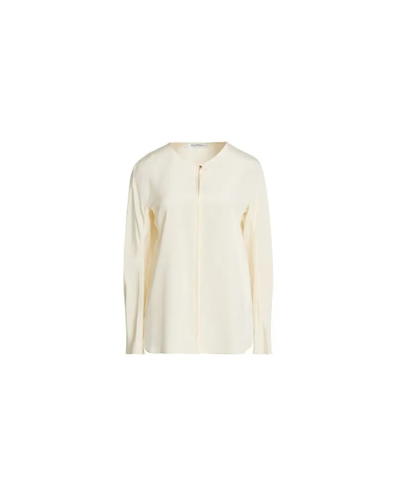 Max Mara TOPS - Topsauf YOOX.COM Cremeweiß